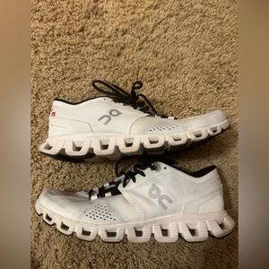 on cloud sneakers